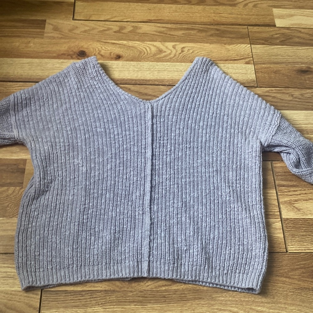 Purple sweater